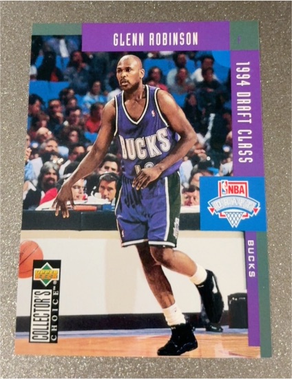 1994-95 Upper Deck Collector's Choice #407 Glenn Robinson — front