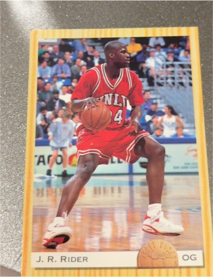 1993 Classic Draft Picks #4 J.R. Rider — front