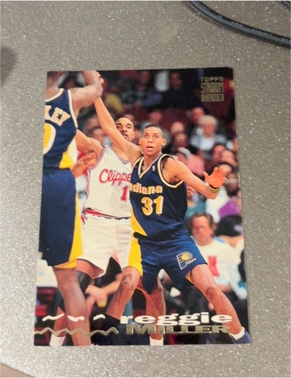 1993-94 Topps Stadium Club #306 Reggie Miller — front