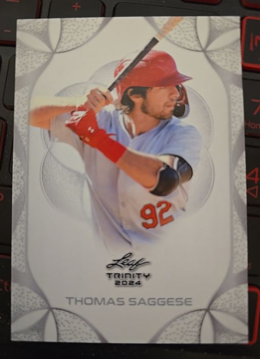 2024 Leaf Trinity Thomas Saggese — front