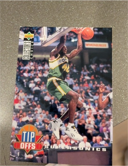1994-95 Upper Deck Collector's Choice Tip Offs #190 Shawn Kemp — front