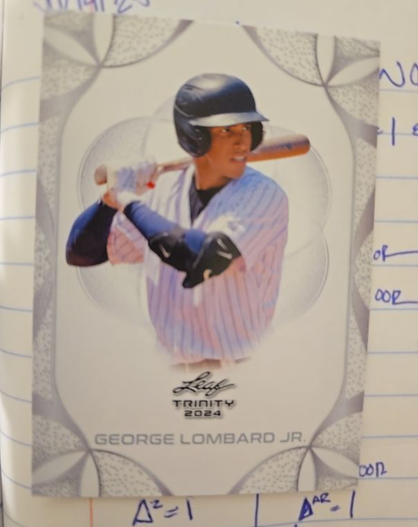 2024 Leaf Trinity George Lombard Jr. — front