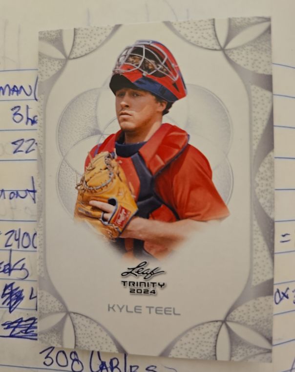 2024 Leaf Trinity #64 Kyle Teel — front
