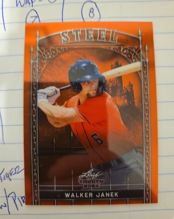2024 Leaf Trinity Steel #S-XX Walker Janek — front