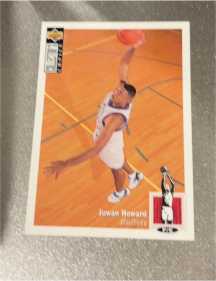 1994-95 Upper Deck Collector's Choice #278 Juwan Howard — front