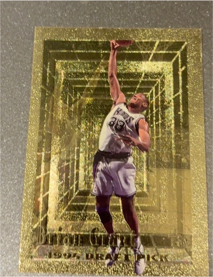 1994-95 Topps Embossed #108 Brian Grant — front