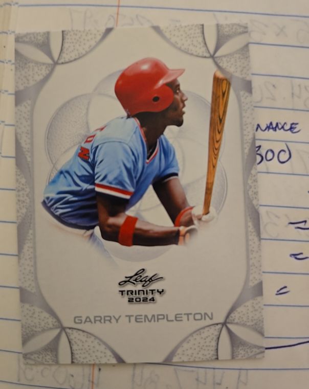 2024 Leaf Trinity Garry Templeton — front