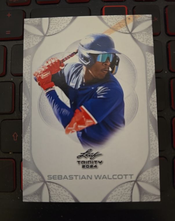 2024 Leaf Trinity Sebastian Walcott — front
