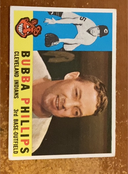 1960 Topps #243 Bubba Phillips — front