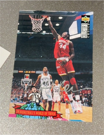 1994-95 Upper Deck Collector's Choice #399 Hakeem Olajuwon — front