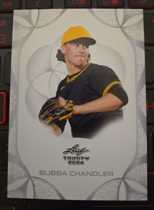 2024 Leaf Trinity #13 Bubba Chandler — front