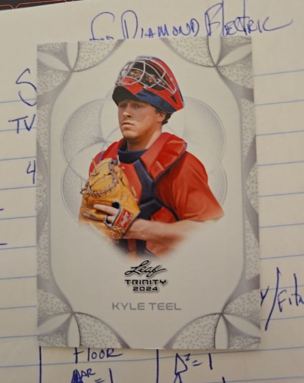 2024 Leaf Trinity #64 Kyle Teel — front