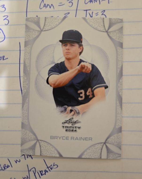 2024 Leaf Trinity Bryce Rainer — front