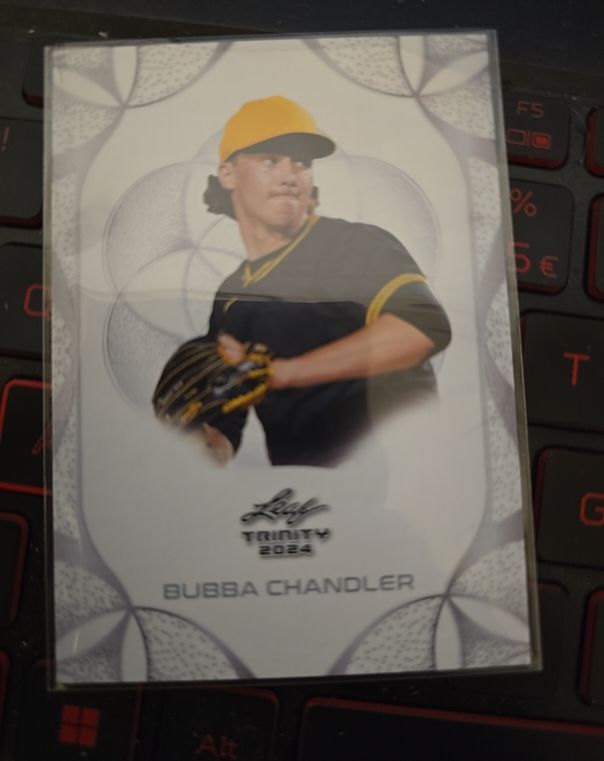 2024 Leaf Trinity #13 Bubba Chandler — front