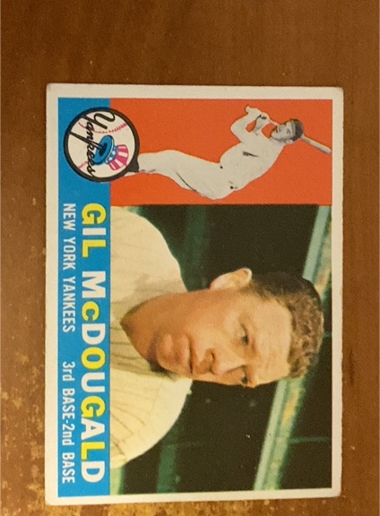 1960 Topps #247 Gil McDougald — front