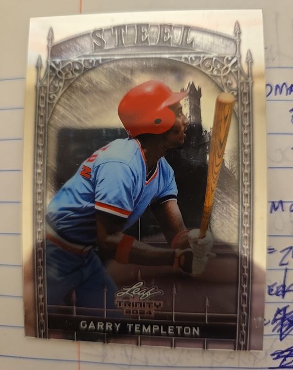 2024 Leaf Trinity Steel #S-35 Garry Templeton — front