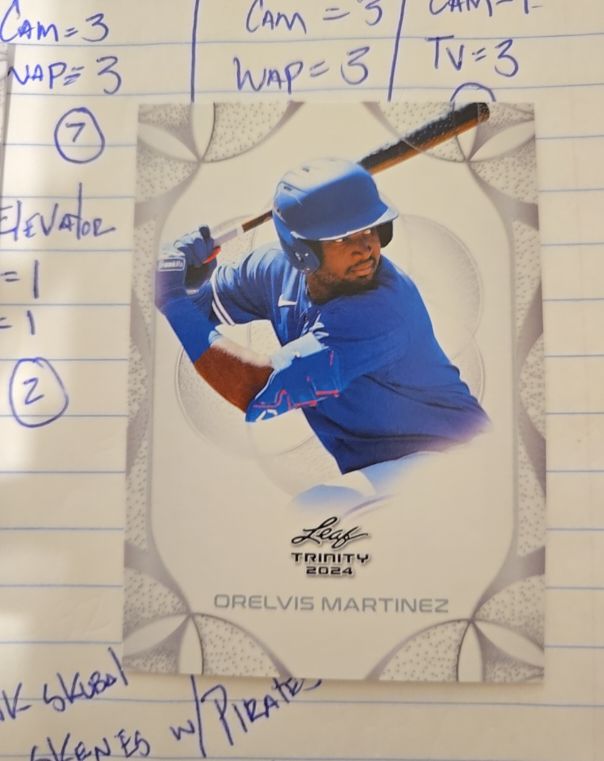 2024 Leaf Trinity Orelvis Martinez — front