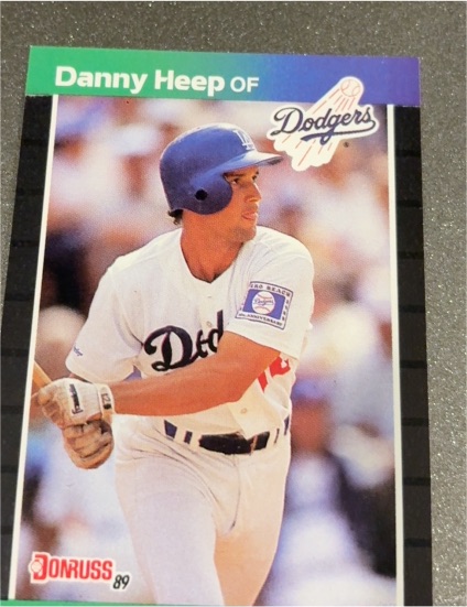 1989 Donruss #368 Danny Heep — front
