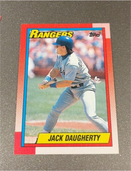 1990 Topps #52 Jack Daugherty — front