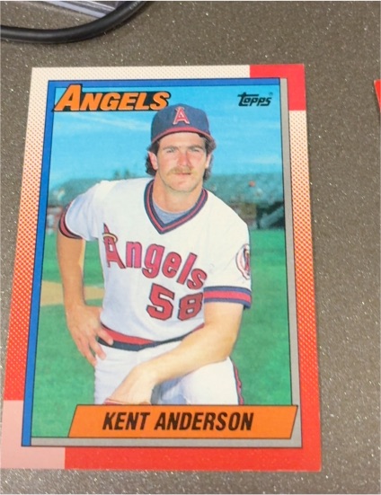 1990 Topps #16 Kent Anderson — front