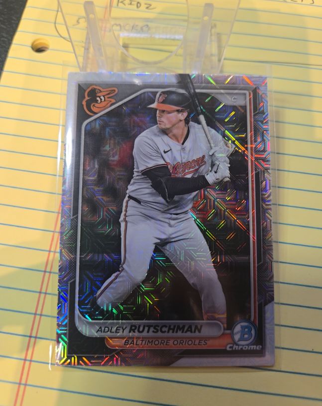 2024 Bowman Chrome #52 Adley Rutschman — front