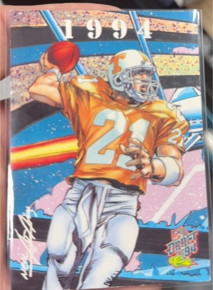 1994 Classic NFL Draft #101 Heath Shuler — front