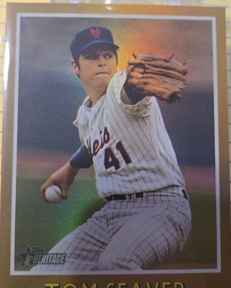2024 Topps Heritage #41 Tom Seaver — front