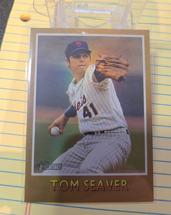 2024 Topps Heritage #75BS-1 Tom Seaver — front