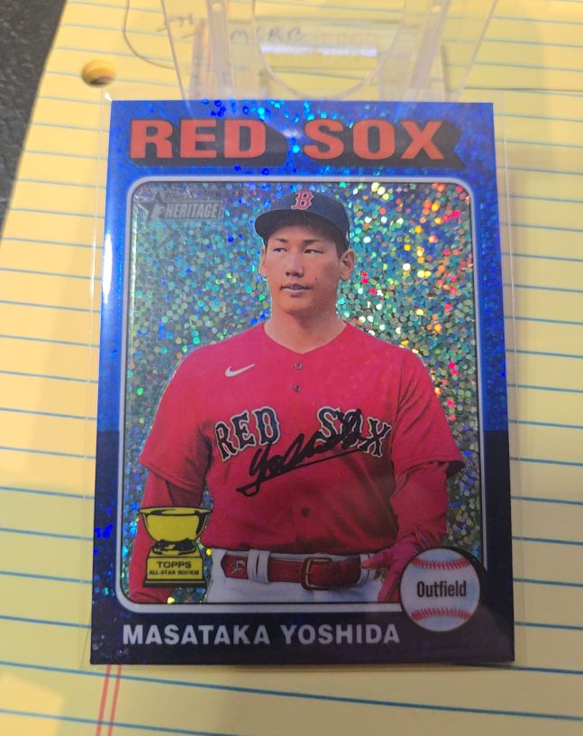 2024 Topps Heritage #292 Masataka Yoshida — front
