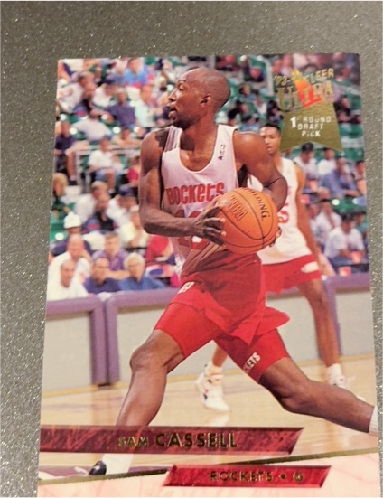 1993-94 Fleer Ultra #72 Sam Cassell — front