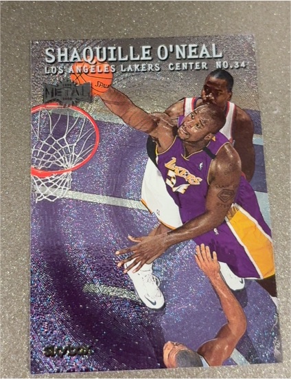 1999-00 Skybox Metal #105 Shaquille O'Neal — front