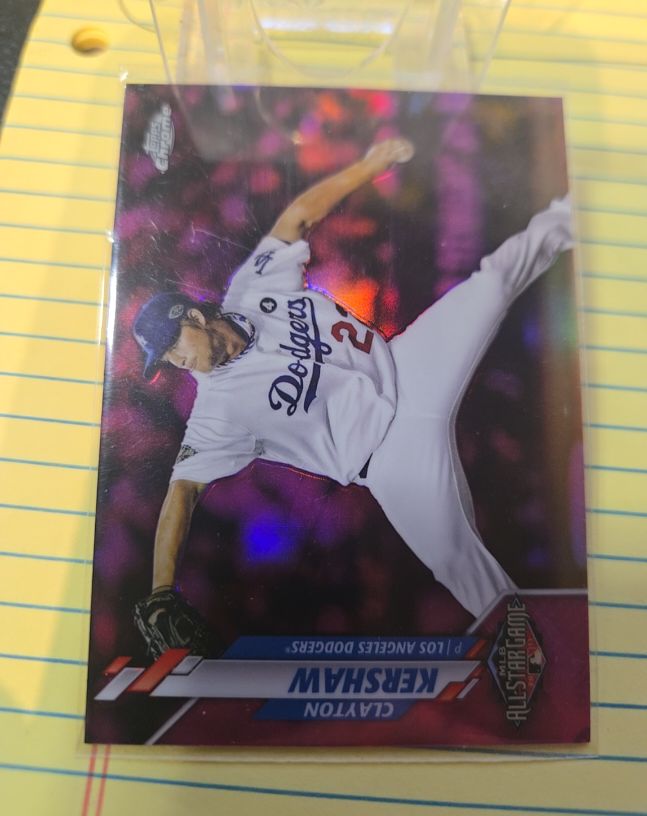2020 Topps Update #U-237 Clayton Kershaw — front