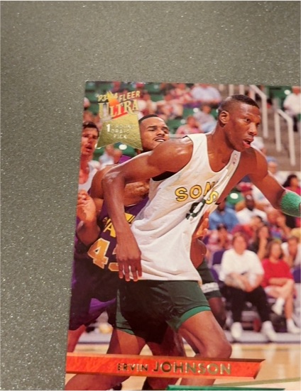 1993-94 Fleer Ultra #177 Ervin Johnson — front