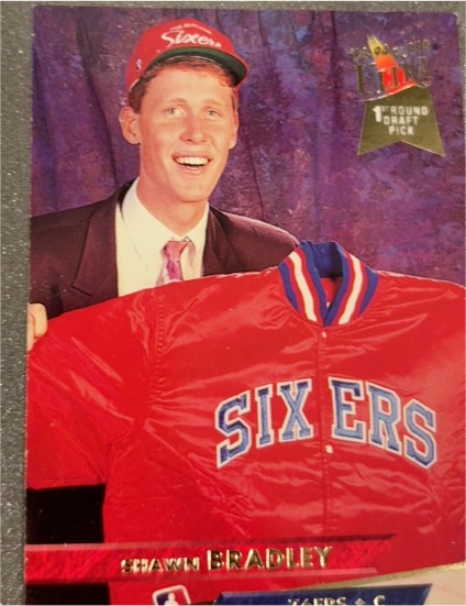 1993-94 Fleer Ultra #139 Shawn Bradley Rookie — front