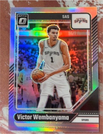2024-25 Donruss Optic #45 Victor Wembanyama — front