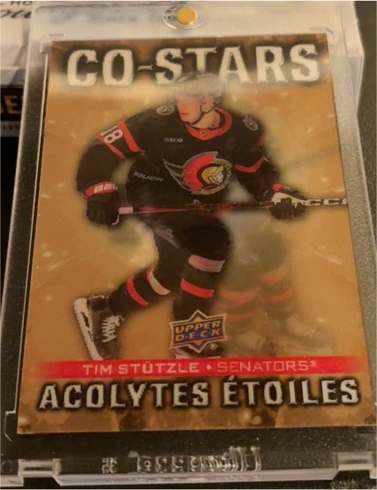 2025-26 Upper Deck Tim Hortons Co-Stars #CO-3 Tim Stützle — front