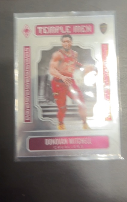 2023-24 Panini Phoenix - Temple Men #11 Donovan Mitchell — front