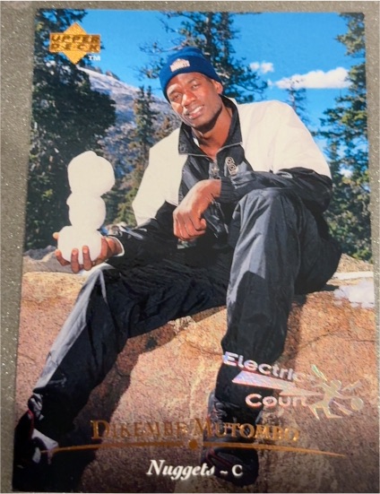 1995-96 Upper Deck #7 Dikembe Mutombo — front