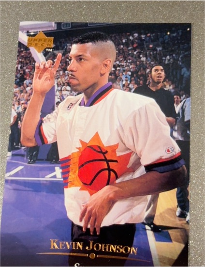 1995-96 Upper Deck #61 Kevin Johnson — front