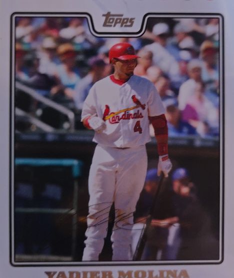 2007 Topps #361 Yadier Molina — front
