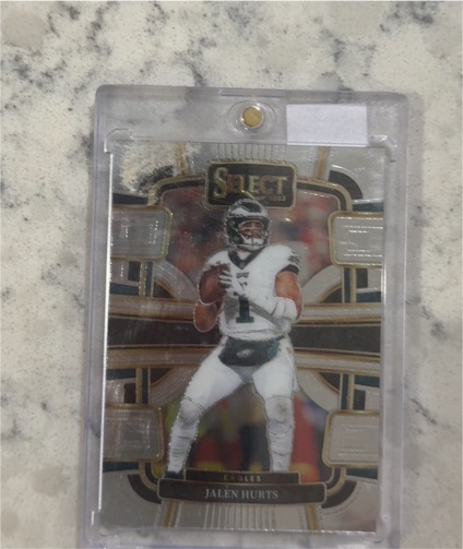 2023 Panini Select Concourse Die-Cut Jalen Hurts — front