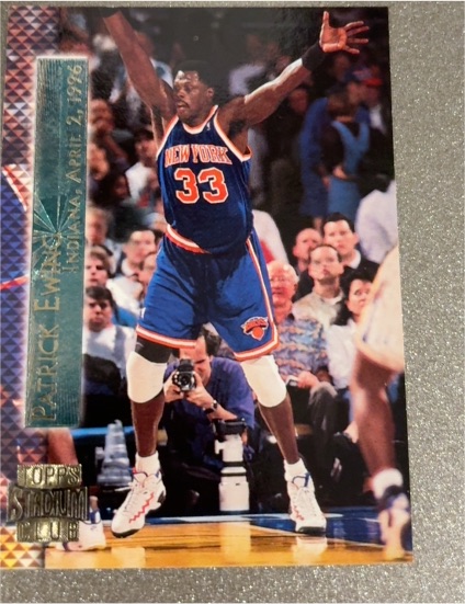 1996-97 Topps Stadium Club #SM6 Patrick Ewing — front