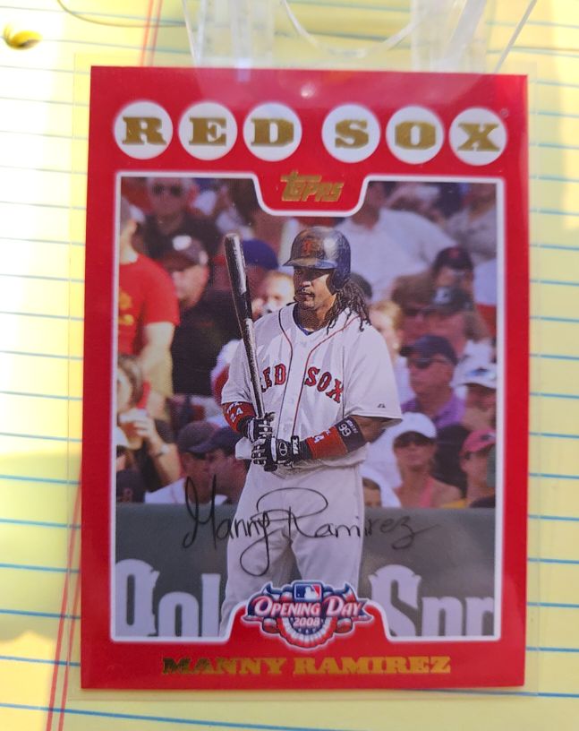 2008 Topps Opening Day #87 Manny Ramirez — front
