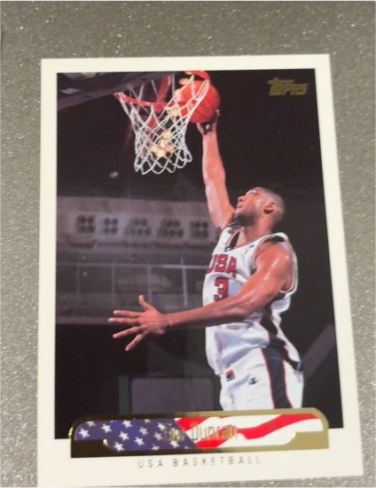 1996 Topps USA Basketball #USA-17a Kobe Bryant — front