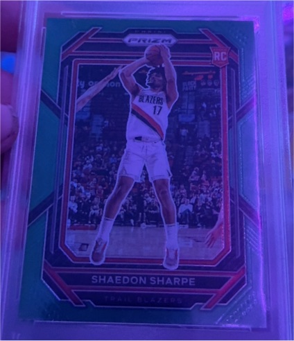 2022-23 Panini Prizm #250 Shaedon Sharpe — front