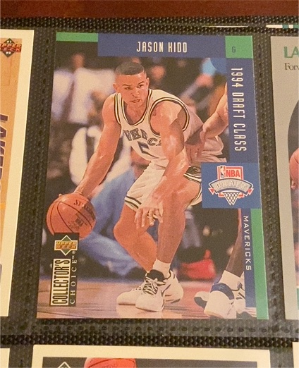 1994-95 Upper Deck Collector's Choice #408 Jason Kidd — front