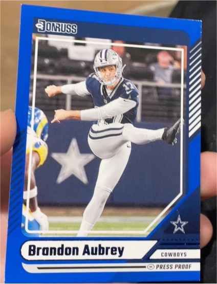 2024 Panini Donruss #268 Brandon Aubrey — front