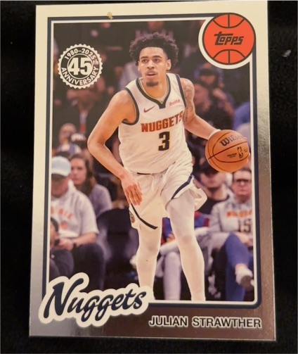 2025-26 Topps 1980-81 #80BK-28 Julian Strawther — front
