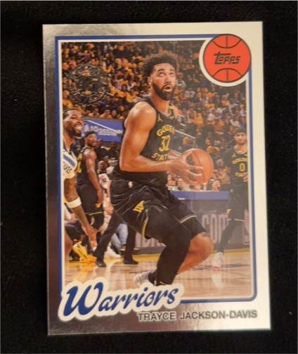 2025-26 Topps 45th Anniversary #80BK-22 Trayce Jackson-Davis — front