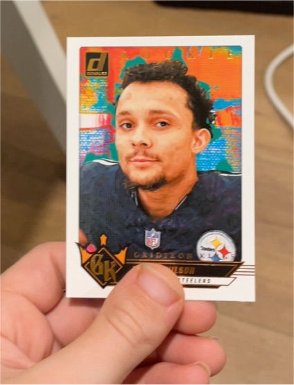 2024 Panini Donruss Gridiron Kings #15 Roman Wilson — front